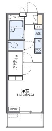 レオパレスプレステージ草加の物件間取画像